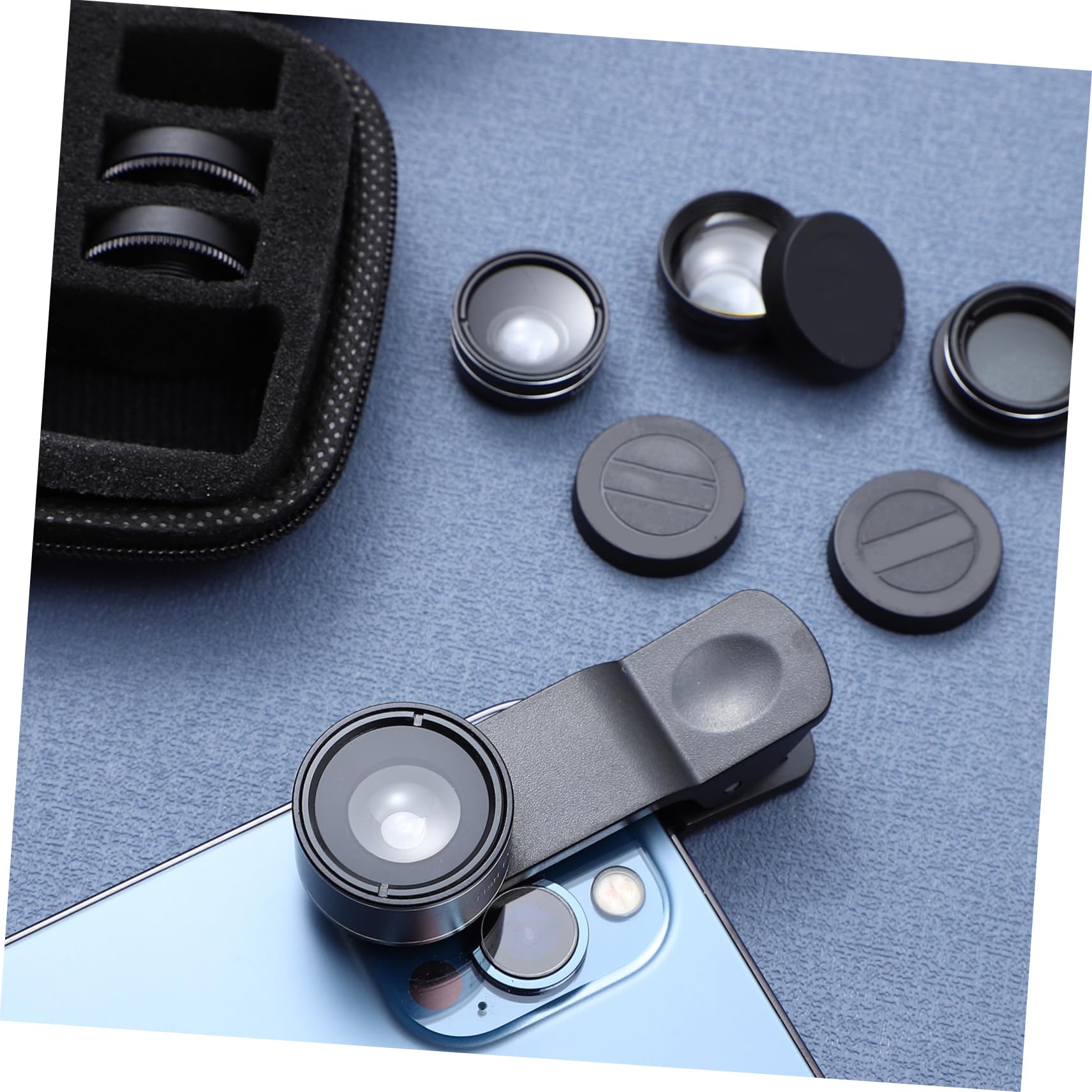 Gatuida Obiettivo Grandangolare Per Telefono Lente Macro Per Smartphone Kit Obiettivi Portatili Per Tablet Obiettivi Durevoli Per Fotocamera