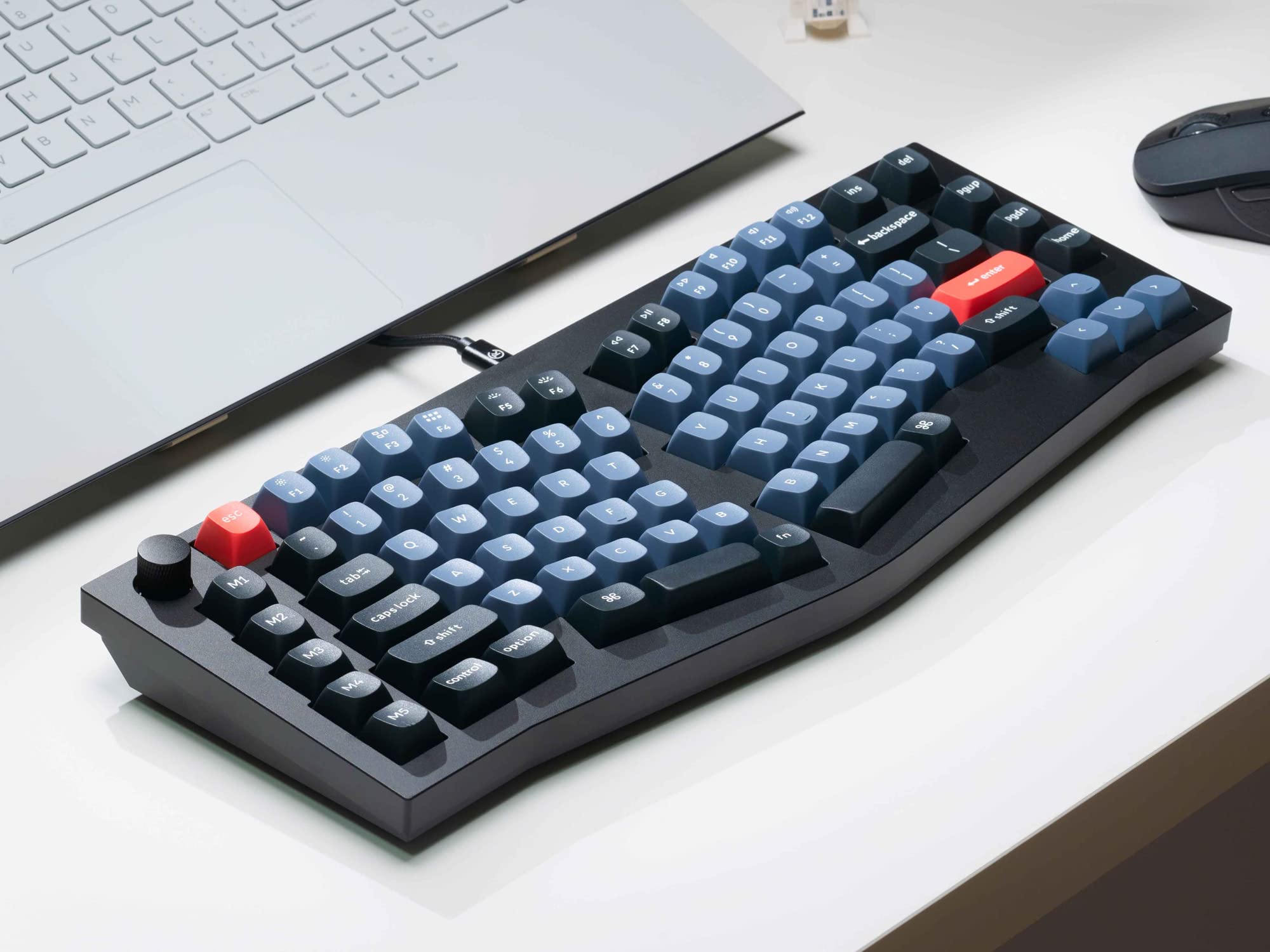 Keychron Q10 Pro Aliceレイアウトメカニカルキーボード Keychron-V8-Max-QMK-Wireless-