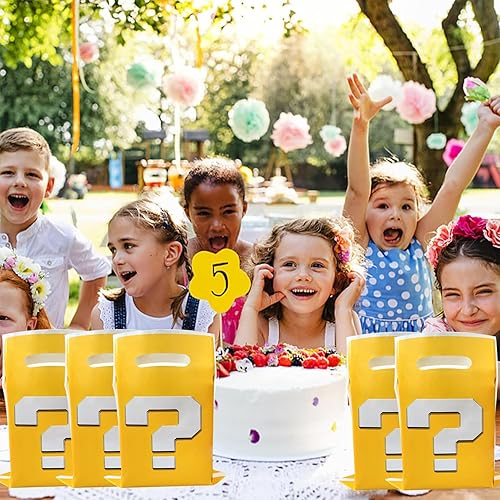 Miniatura 3 de JUN QI 30 bolsas de regalo de fiesta de Mario Mario bolsas de regalo de cumpleaños Mario bolsas de decoración de fiesta de cumpleaños suministros