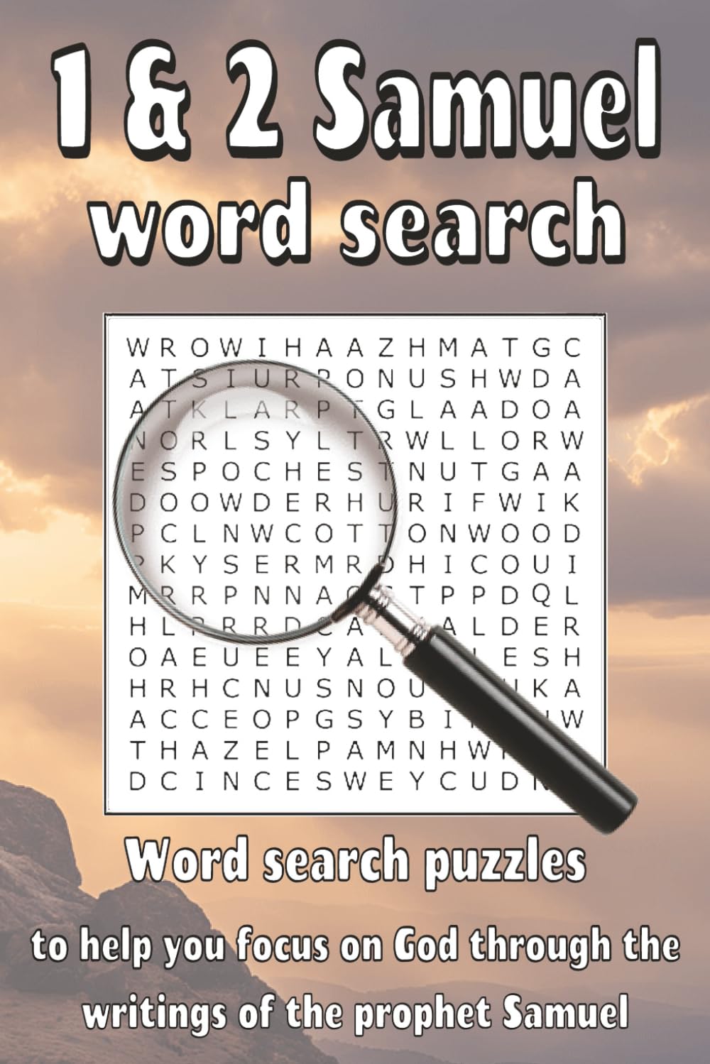 1 & 2 Samuel Word Search: Word search puzzles, with easy to read print, based on the writings of the prophet Samuel in the Old Testament | 6x9 inches, ... and free time (Bible Word Search Books)