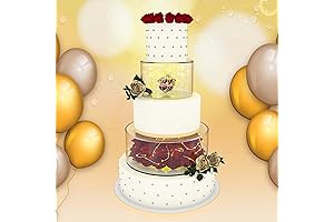 Acrylic Cake Separators for Tiered Cakes: Elevate Your Baking Masterpieces