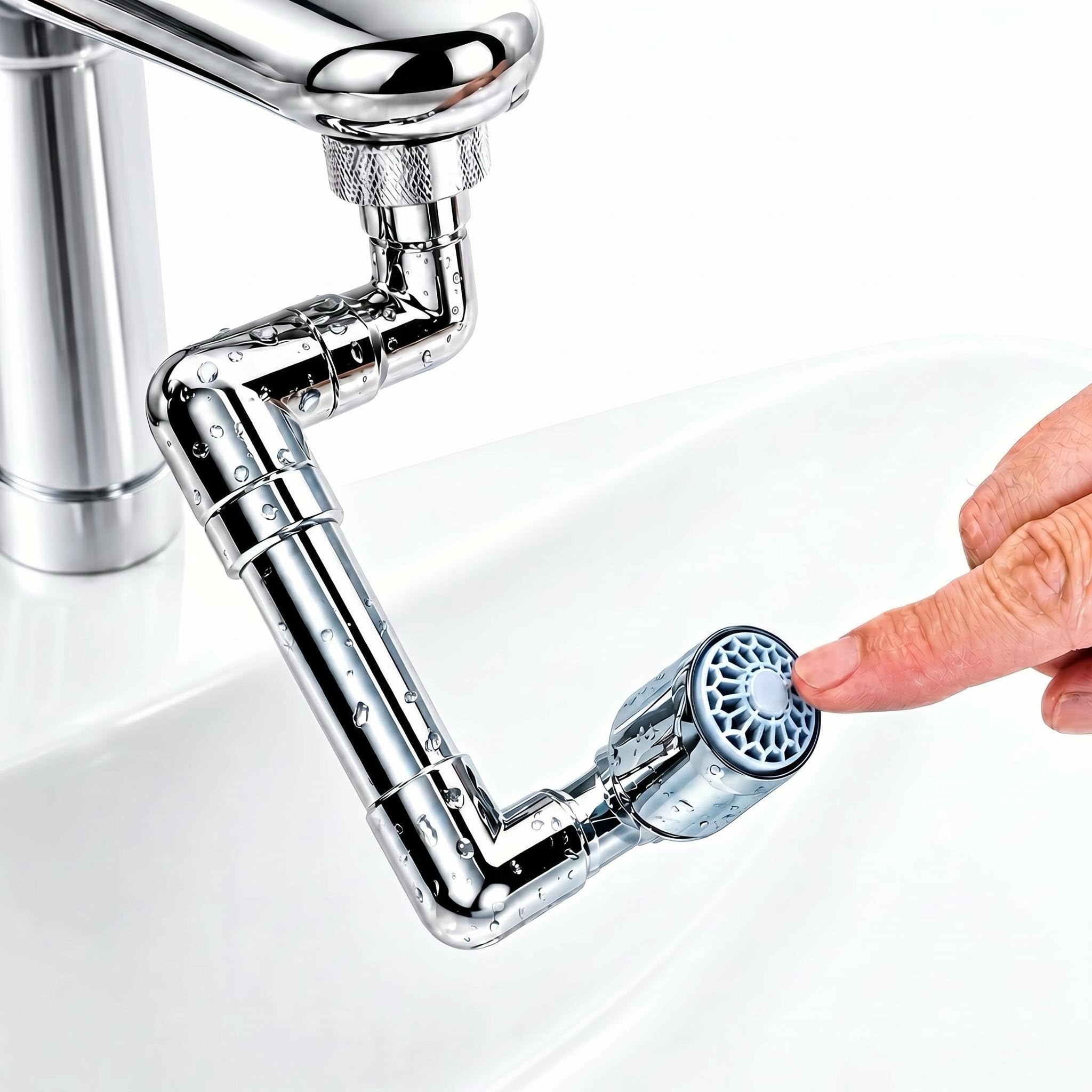 Photo 1 of Tylola U-Shaped Faucet Extender - Chrome