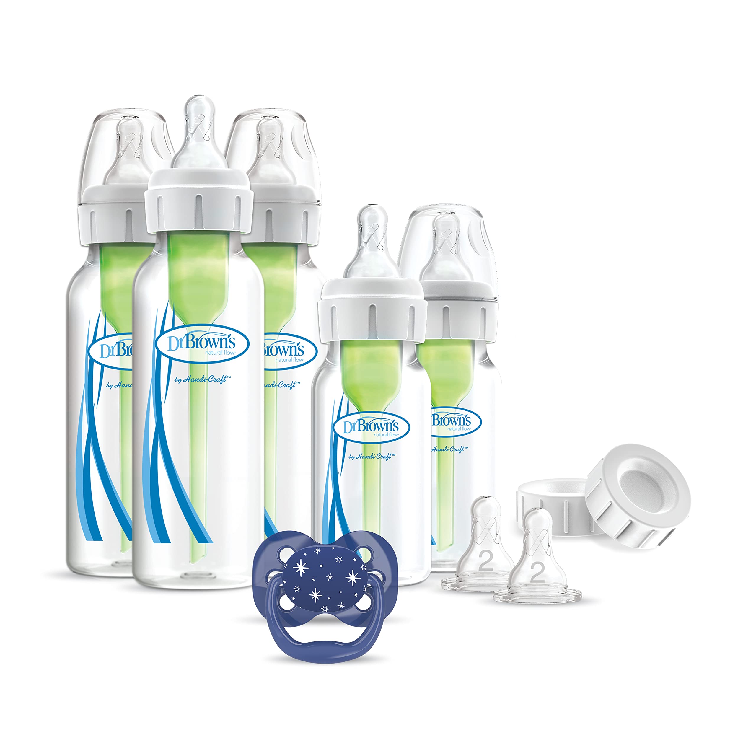 Buy Dr. Brown’s AntiColic Options+ Narrow Baby Bottle Gift Set with