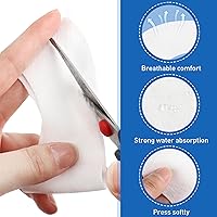 Vista 6 de TamBee Disposable Sweat Guard VR Sweat Mask for Workouts Breathable Sweat Band Hygiene VR Face Eyes Mask Compatible with Oculus Meta Quest 3 Mask