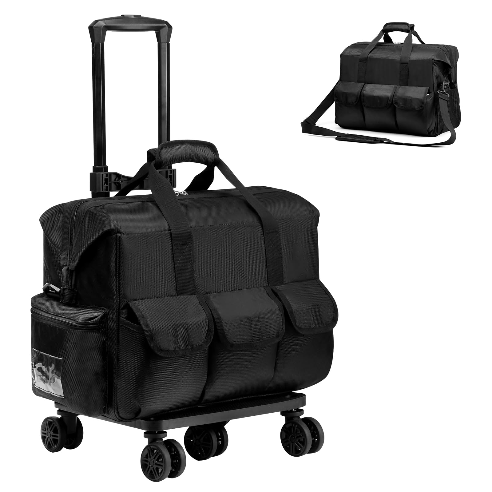 Nurse Rolling Medical Duffle Bag