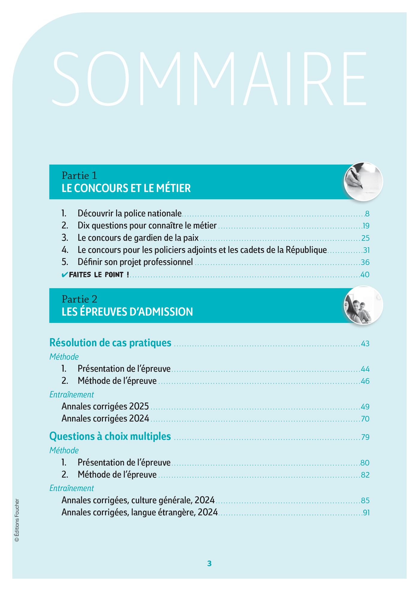 Réussite Concours - Gardien de la paix - 2026-2027- Préparation complète