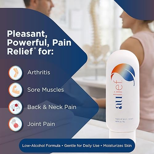 Miniatura 5 de China-Gel Aulief - Crema para alivio del dolor, artritis y frotación muscular para músculos adoloridos y dolor articular, cuello, rodilla y dolores