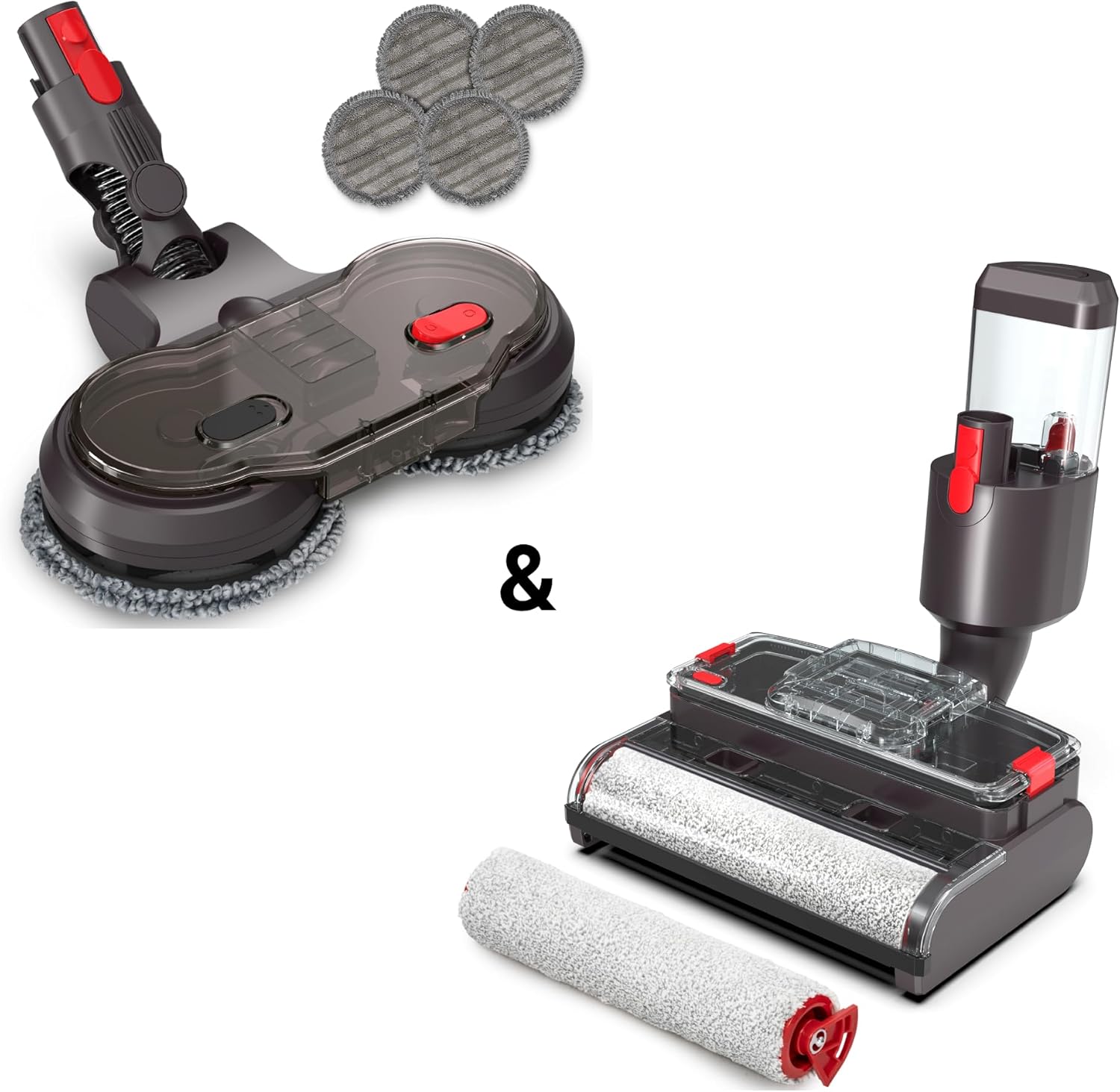 Electric Dry Wet Mopping Head & Electric Wet Dry Mopping