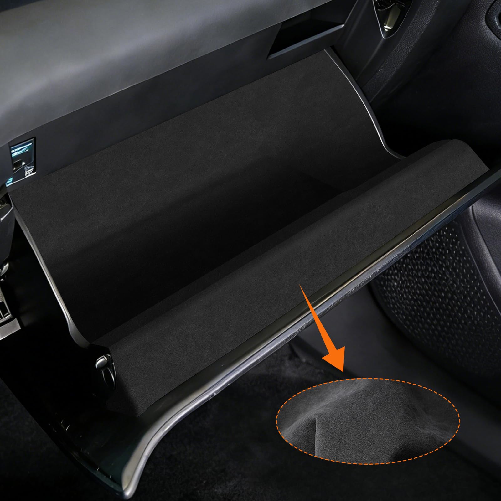 Para Cupra Terramar 2024 2025 2026 Auto Co-Pilot Toolbox Pegatinas para Cupra Terramar 2025 Accesorios interiores 4 unidades (franela)