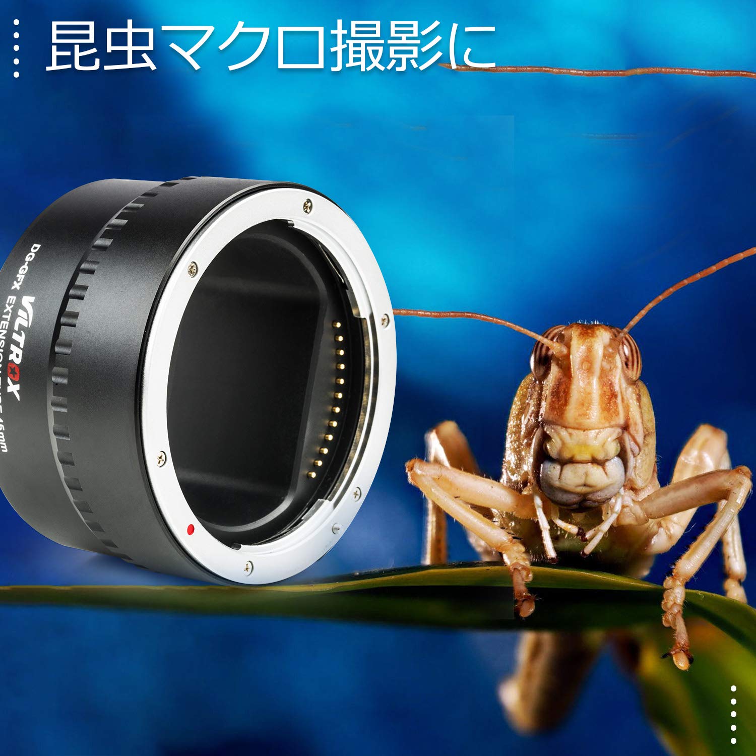 Amazon | VILTROX 接写リング DG-GFX 45mm エクステンションチューブ 