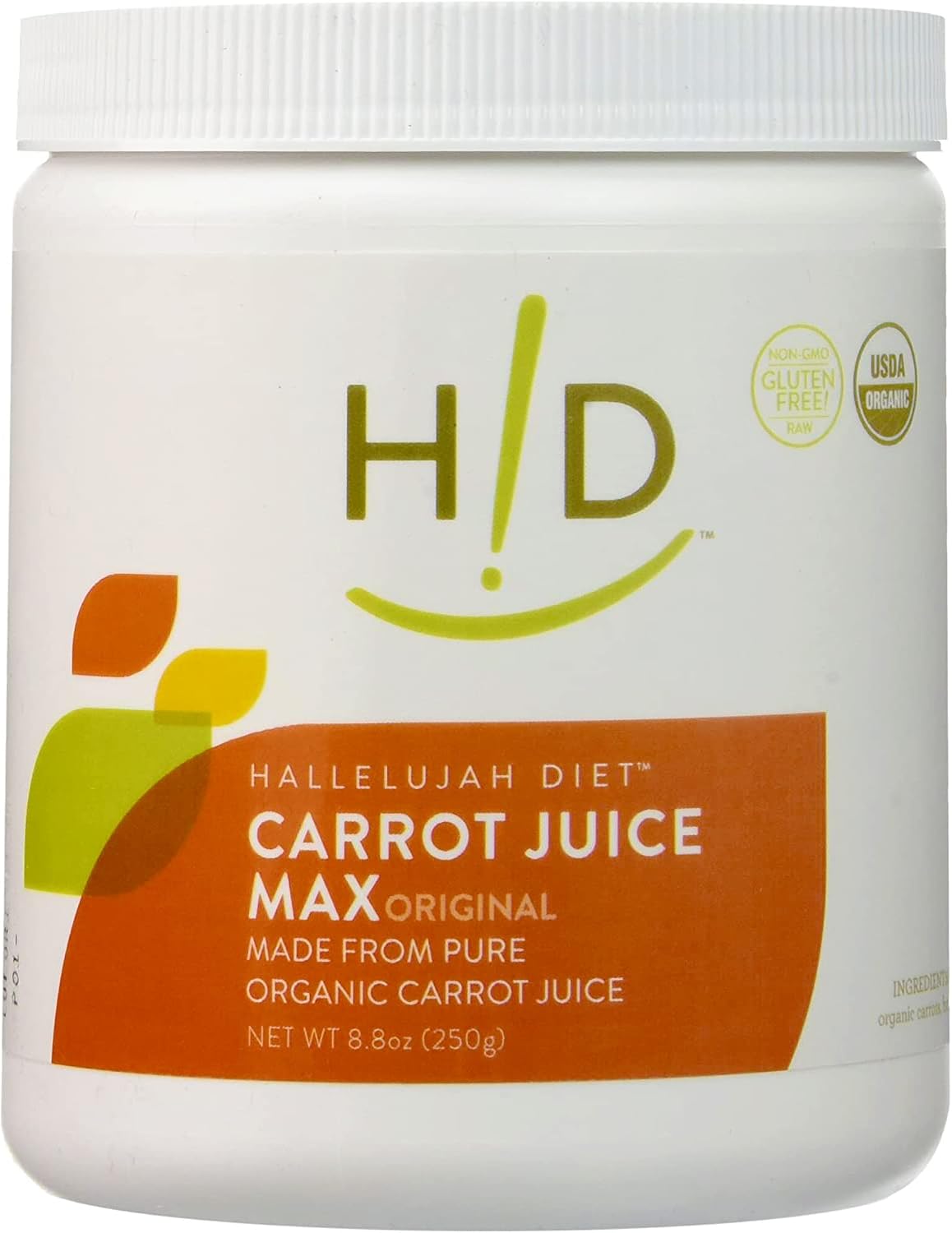 Hallelujah Diet Carrot Juice Max Organic Carrot Juice