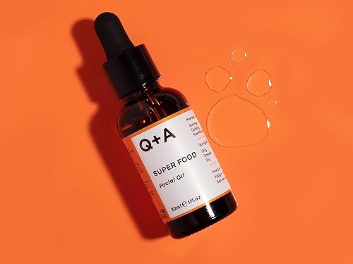 Miniatura 7 de Q+A Aceite facial Super Food (1.0 fl oz), aceite facial natural rico en vitaminas con jojoba, aceite de vitamina E, nutre e hidrata profundamente la
