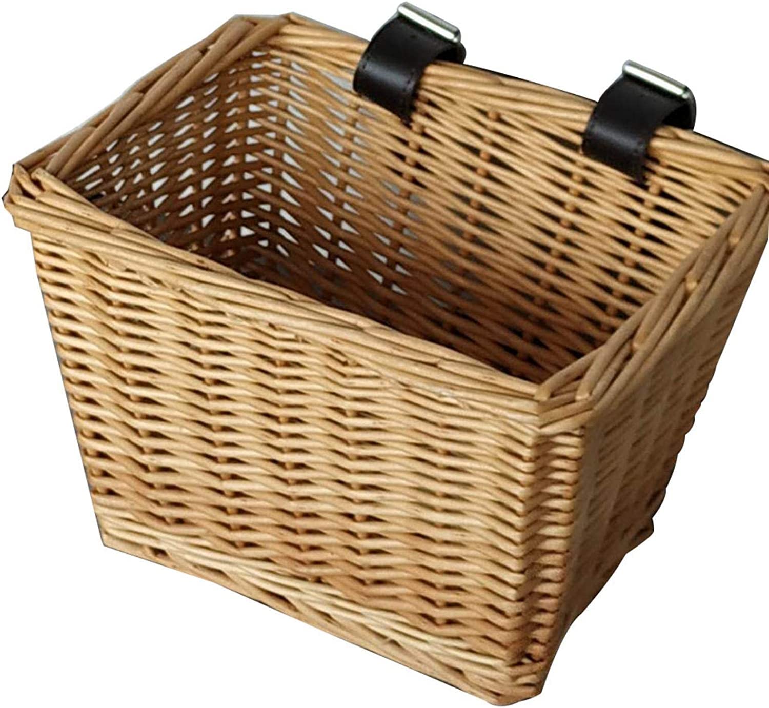 Amazon.co.jp: 自転車カゴ こども フロント用 籐 前かご オシャレ 籐