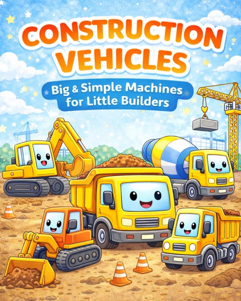 Construction Vehicles: Big & Simple Machines for Little Builders