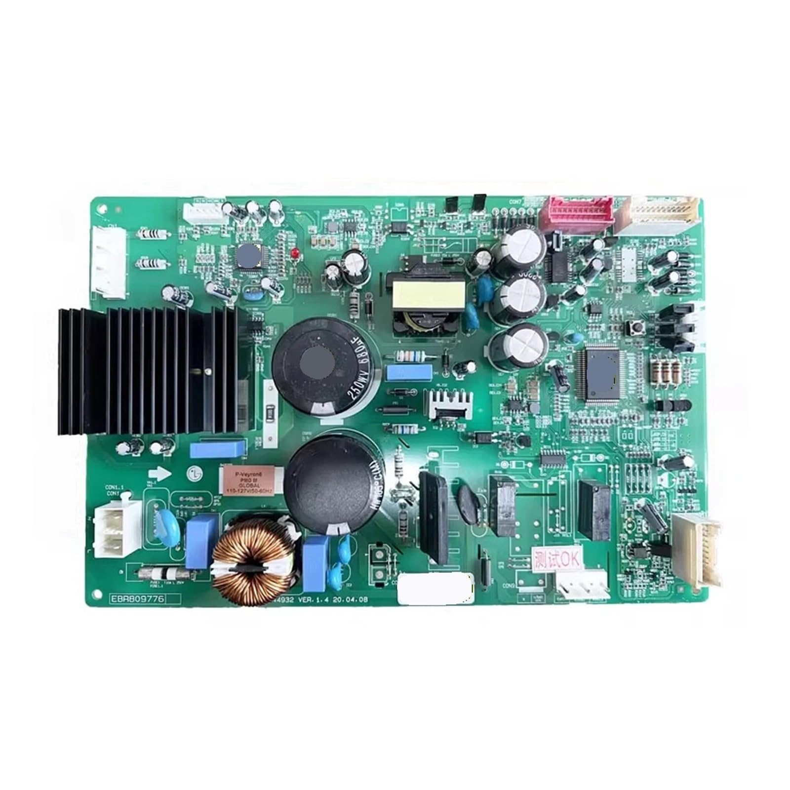 Refrigerator Control Board,Compatible For LG， EBR80977692, Motherboard Inverter Control Board