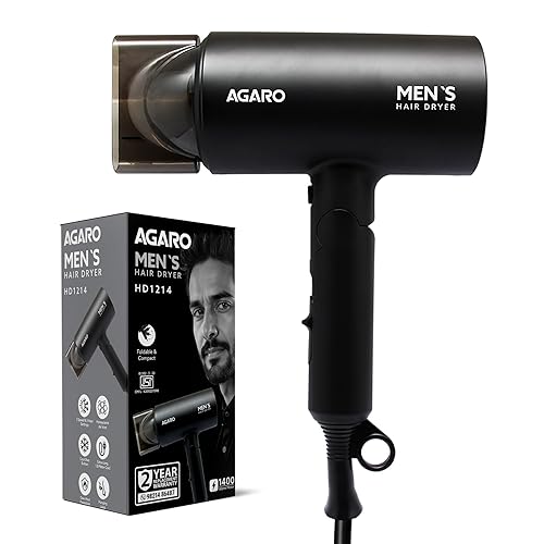 AGARO HD-1214 Professional Hair Dryer 2000W with Concentrator & Diffuser