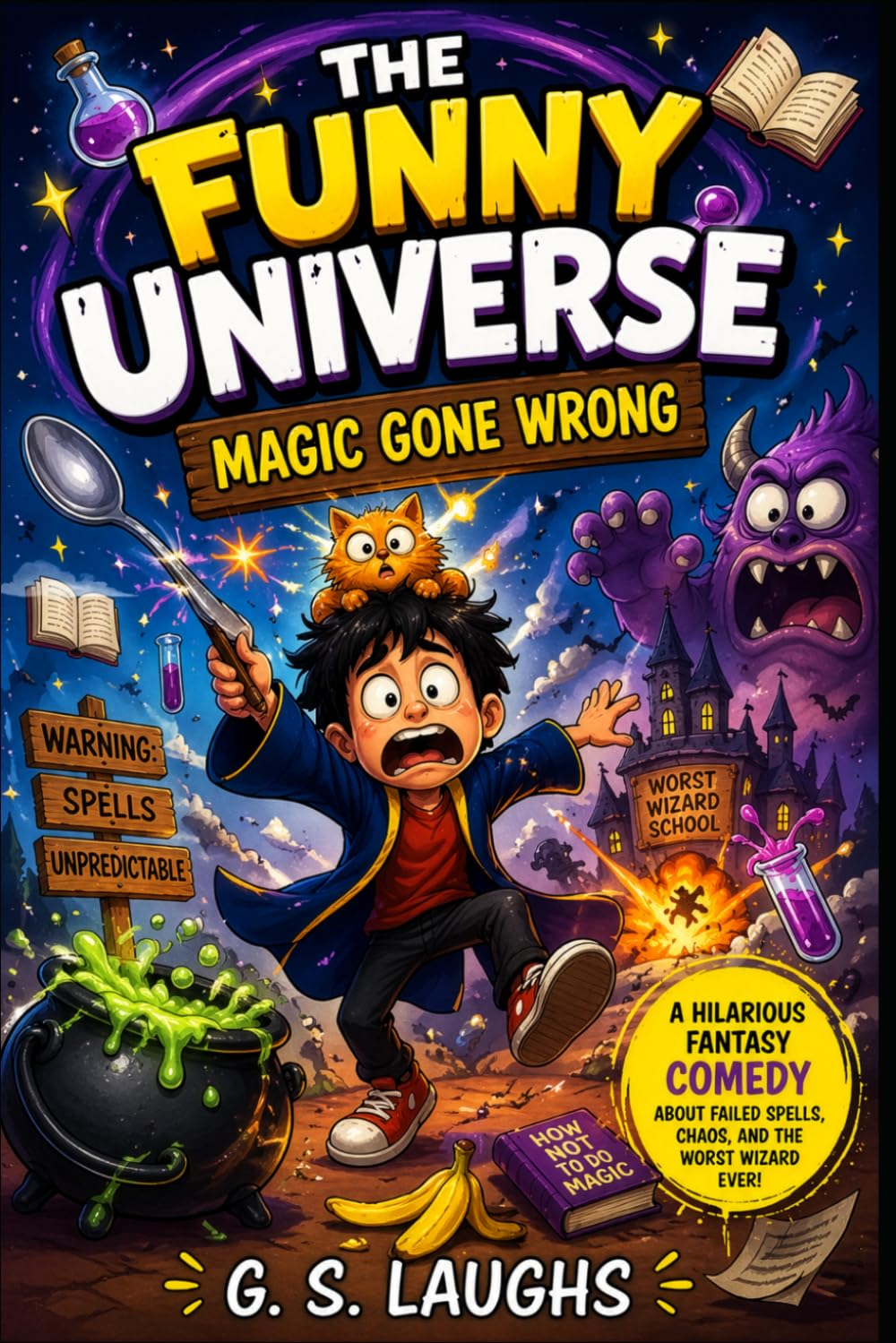 The Funny Universe: Magic Gone Wrong: A Hilarious Fantasy Comedy About Failed Spells, Chaos, and the Worst Wizard Ever: 1