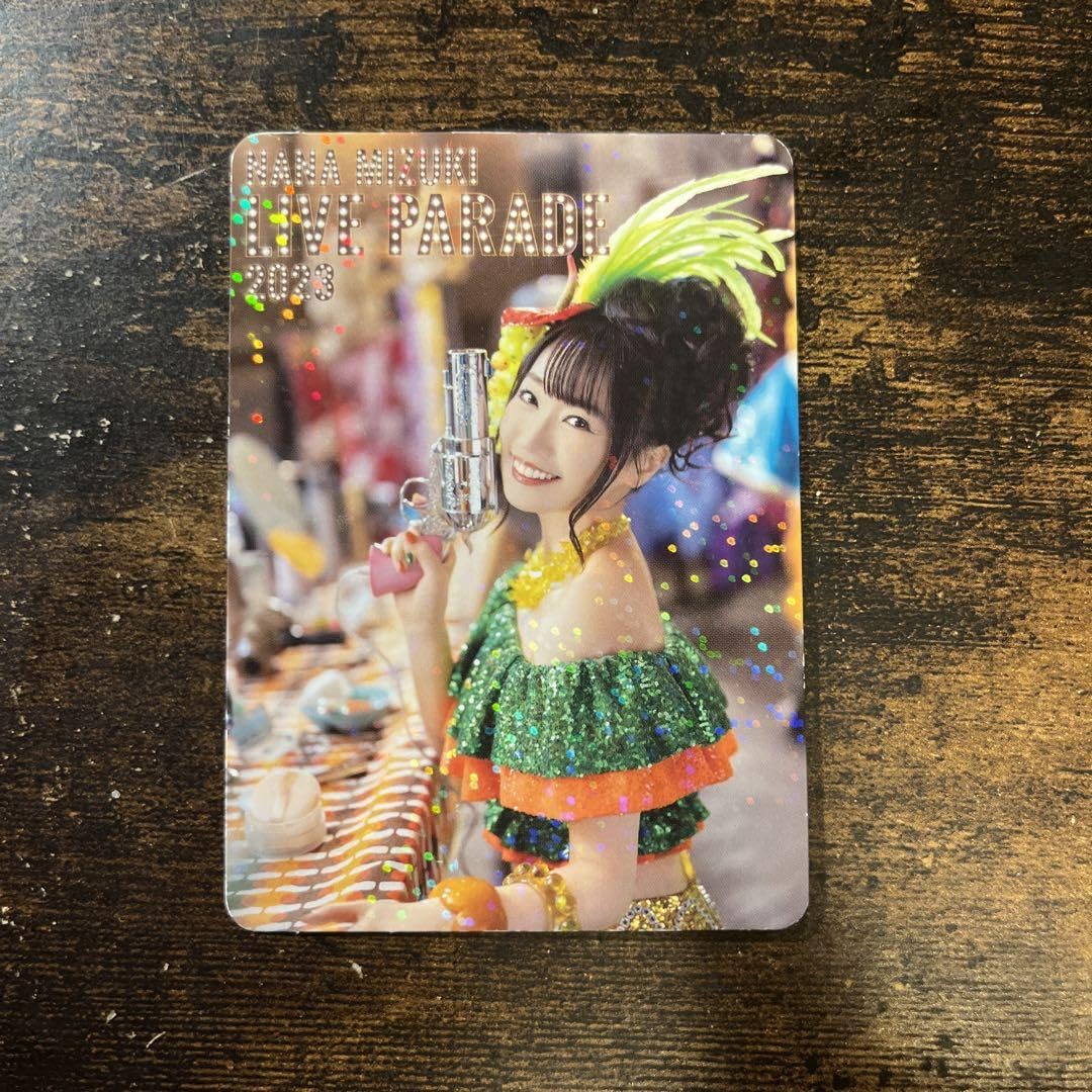Amazon.co.jp: 水樹奈々 LIVE PARADE 2023 NANACA レアカード : おもちゃ