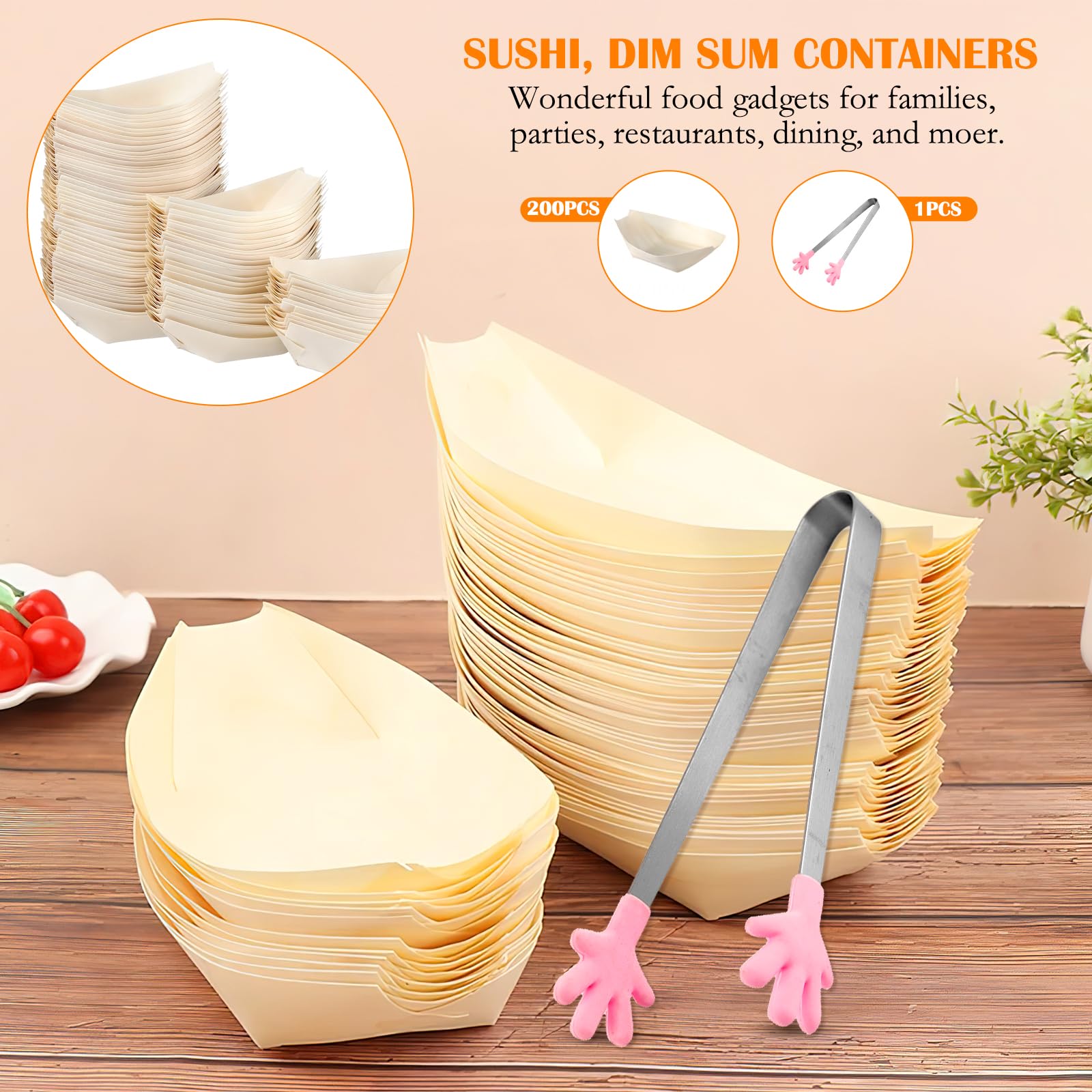 100 Stck Schiffchen Snackschalen, Einweg Bambus Schalen fr Fingerfood  Snacks & Grillpartys Fingerfood Schale 179 cm Schiffchen aus Holz fr  Knabbereien Geburtstag Hochzeit Ostern Party Supplies : Amazon.de: Kche,  Haushalt & Wohnen