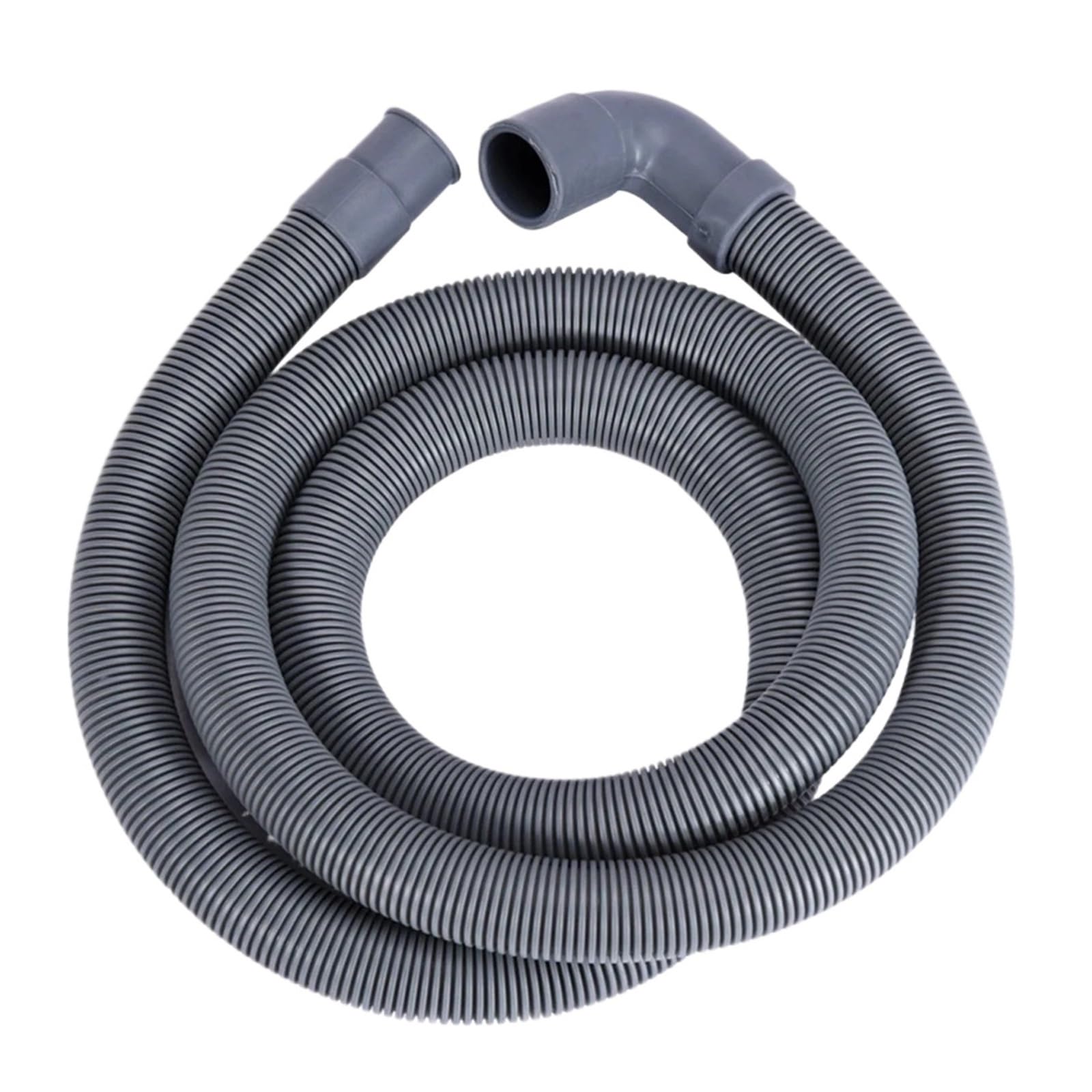 Waste Hose Extension Pipe 1 Piece Dishwasher Outlet Pipe Elbow For 20-21MM Outlet For 22-23MM Elbow PP Washing Machine(1m)