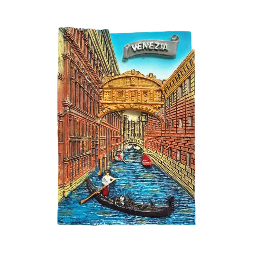 Muyu Magnet 12 Venice Italy 3D Fridge Magnet Travel Sticker Souvenir,Home & Kitchen Decoration Italy Refrigerator Magnet