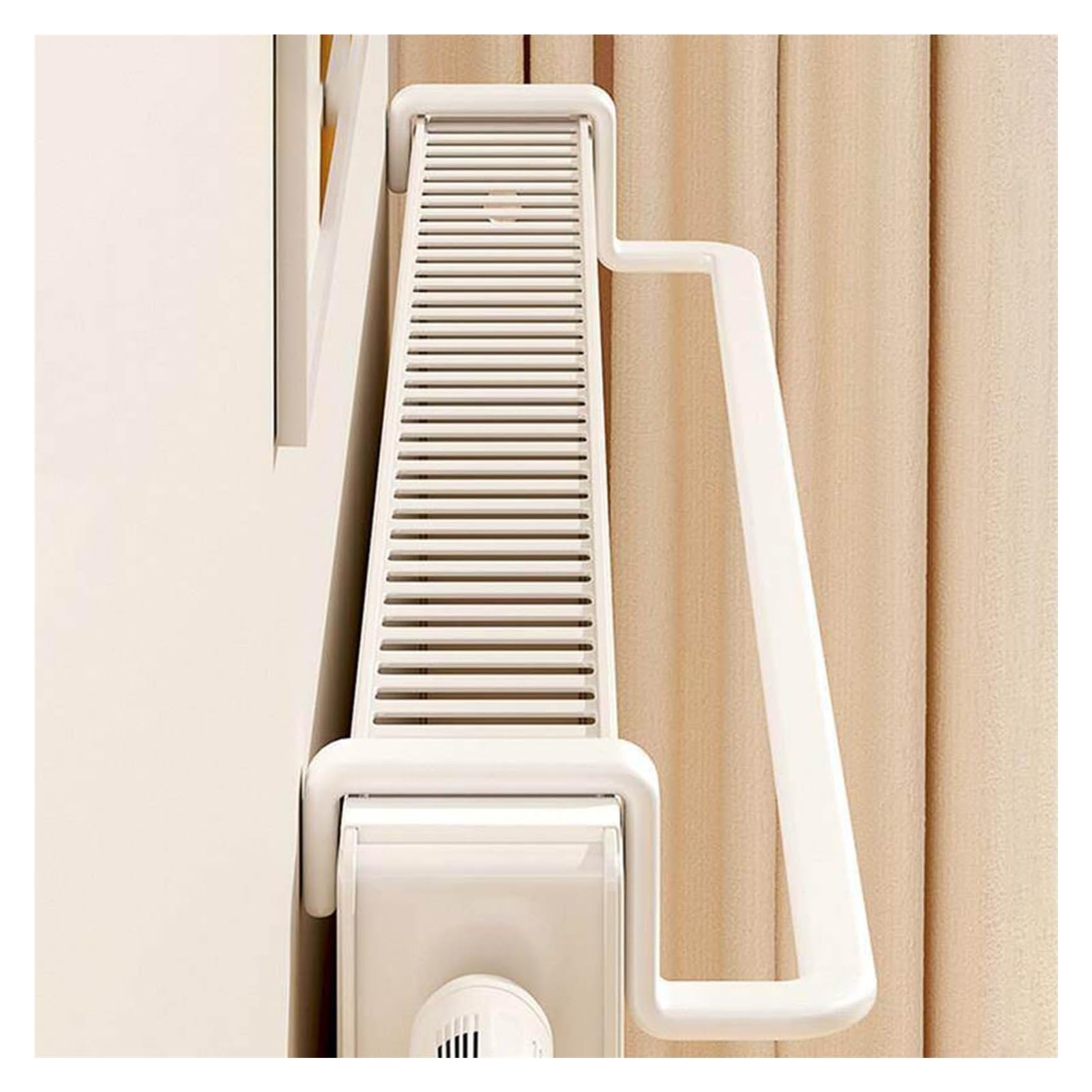 Soporte para Radiador, Tendedero Desmontable Estante para Radiador Baño Fácil Limpiar para Dormitorio Pasillo Salón Apartamento (19.6in/50cm)