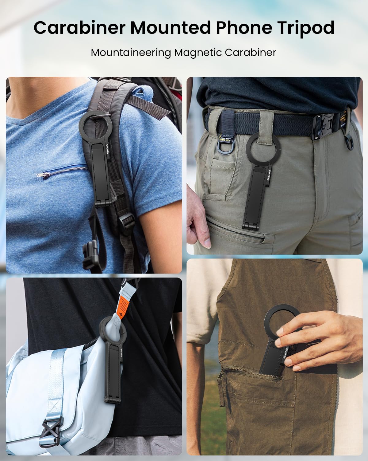 Magnetic Phone Tripod Magnetic Smartphone Stand Phone Mount Tripod for iPhone for Magsafe Selfie Stick