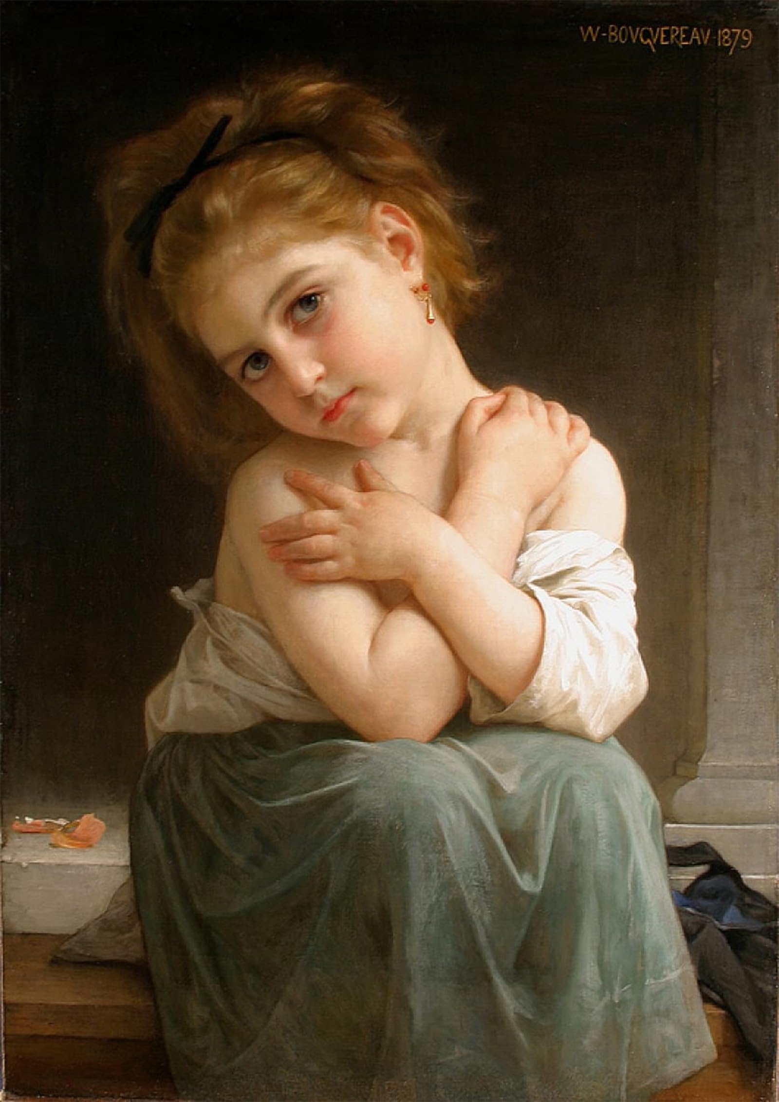 POSTERIIk Famous Modern Artwork Art Mural Dance Painting by William Adolphe Bouguereau Oil Paintings Pictures for Home Decor 60x90cm