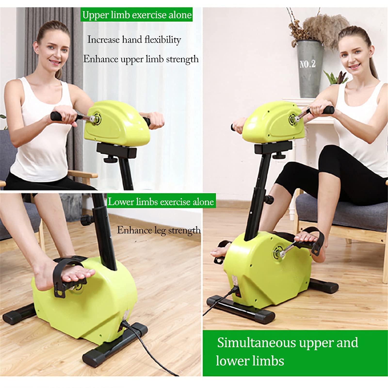 Przenośny elektryczny do ćwiczeń rehabilitacyjnych Maine, górne i dolne kończyny rower synchroniczne ręce i stopy aktywny trening aktywny sprzęt do treningu rehabilitacyjnego