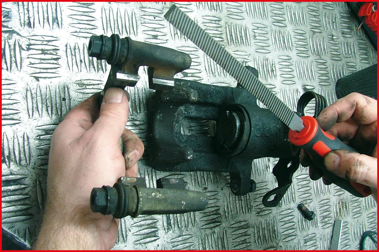 KS Tools 161.0950 Pilnik do siodla hamulca, 150mm