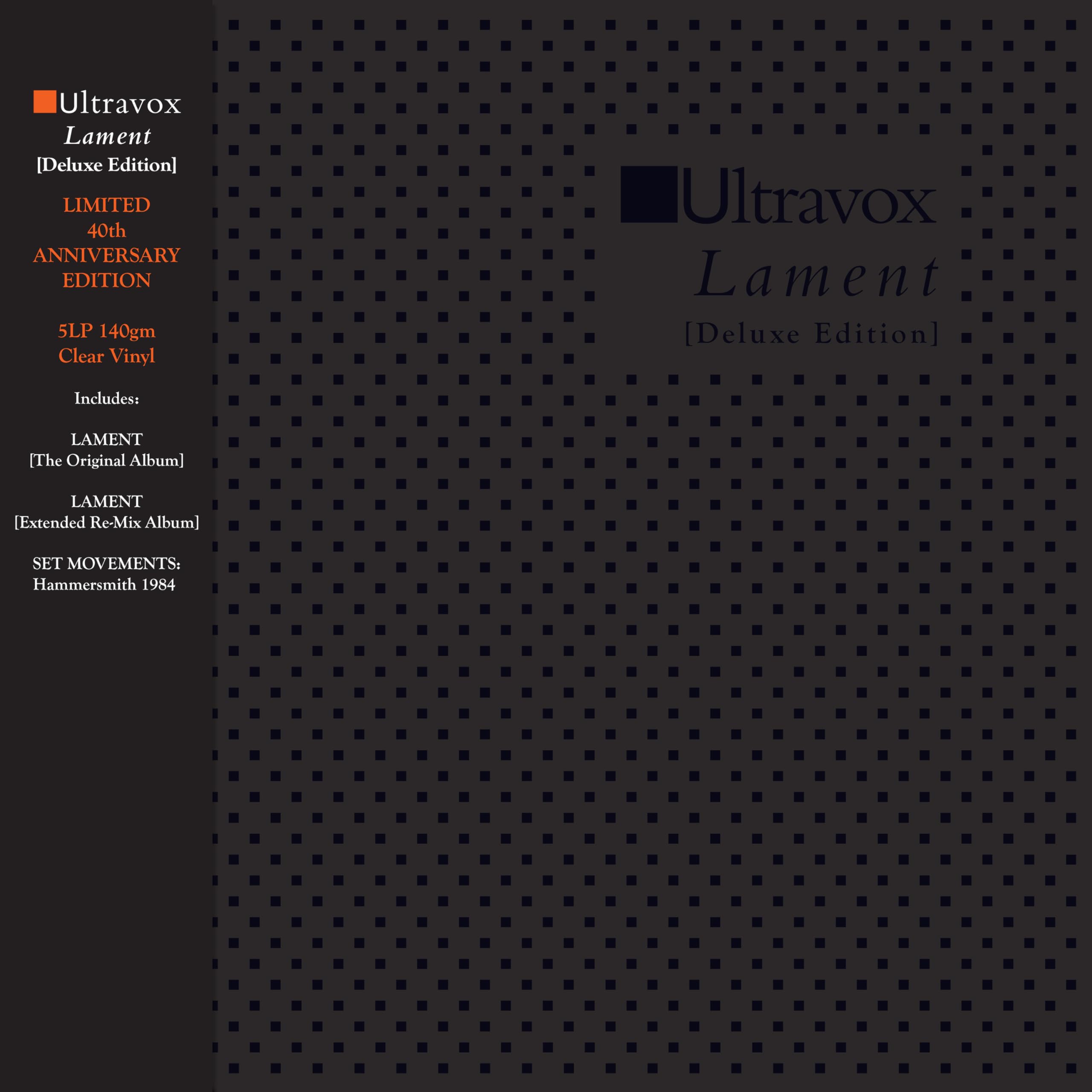 Ultravox Lament (Deluxe Edition): 40th Anniversary Limited Edition LP box set