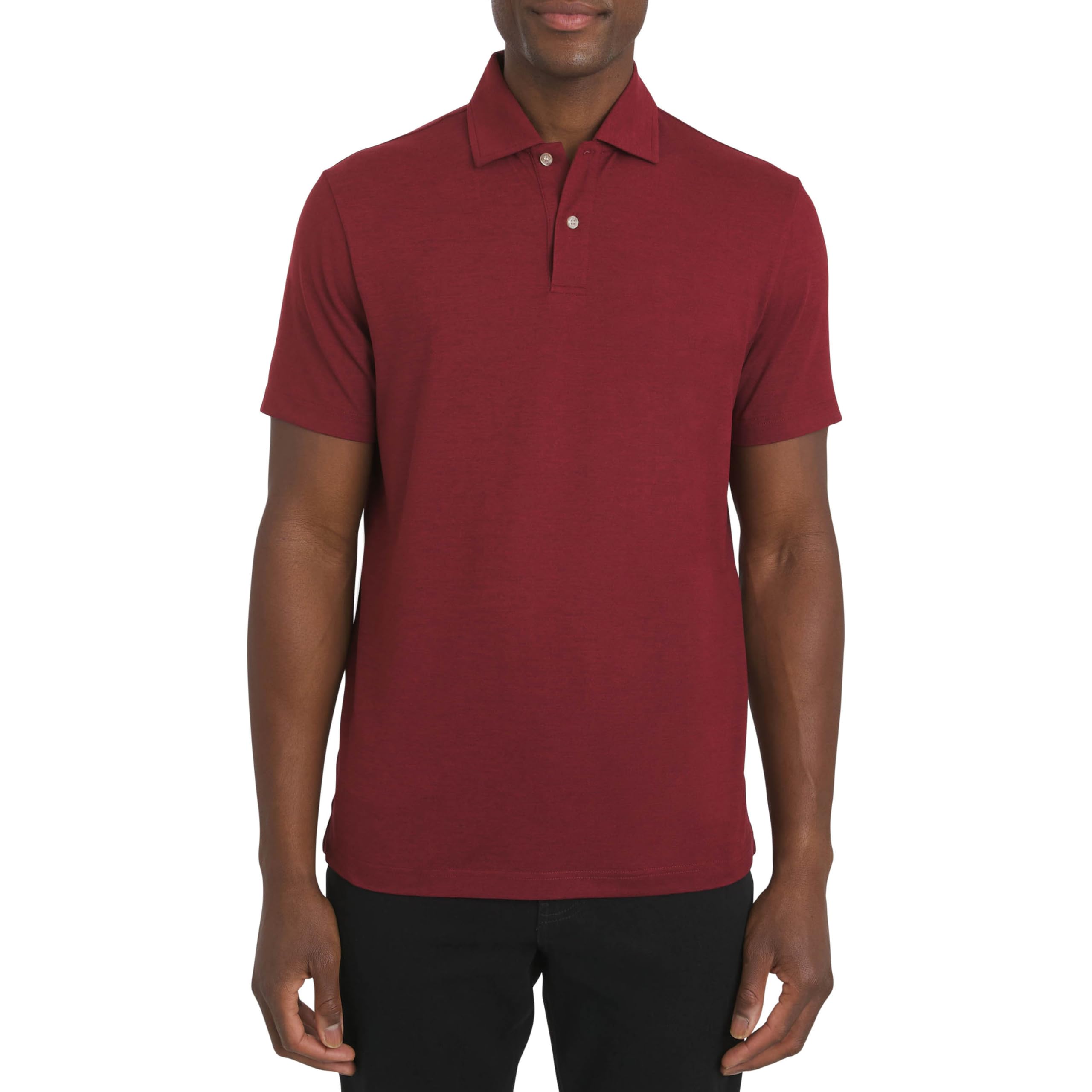 Chaps Men's Everyday Classic Fit Stretch Active Performance Polo Shirt