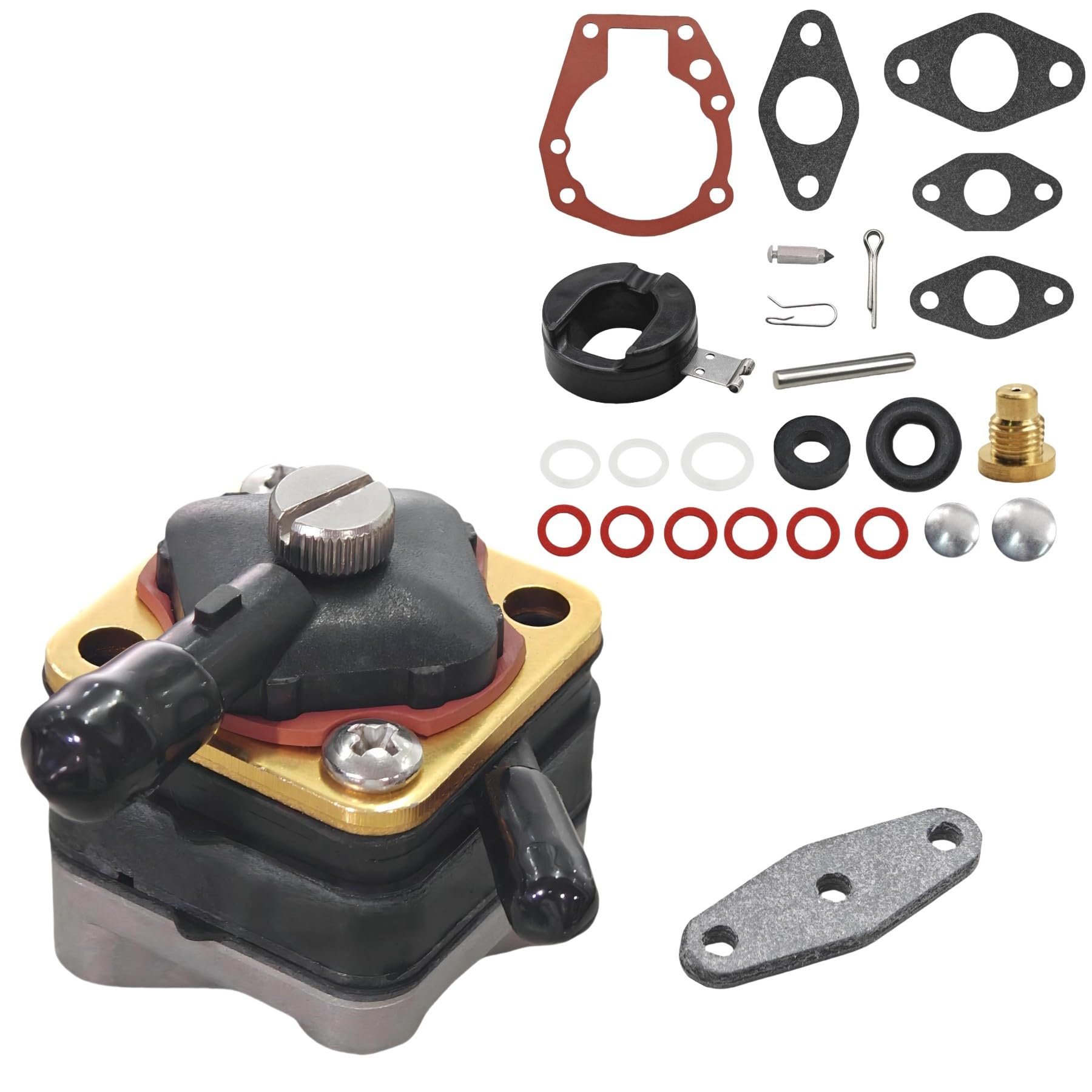 New Carburetor Carb Kit For Johnson Evinrude 3 4 5 5.5 6 HP 439071 With Float - Foto 12