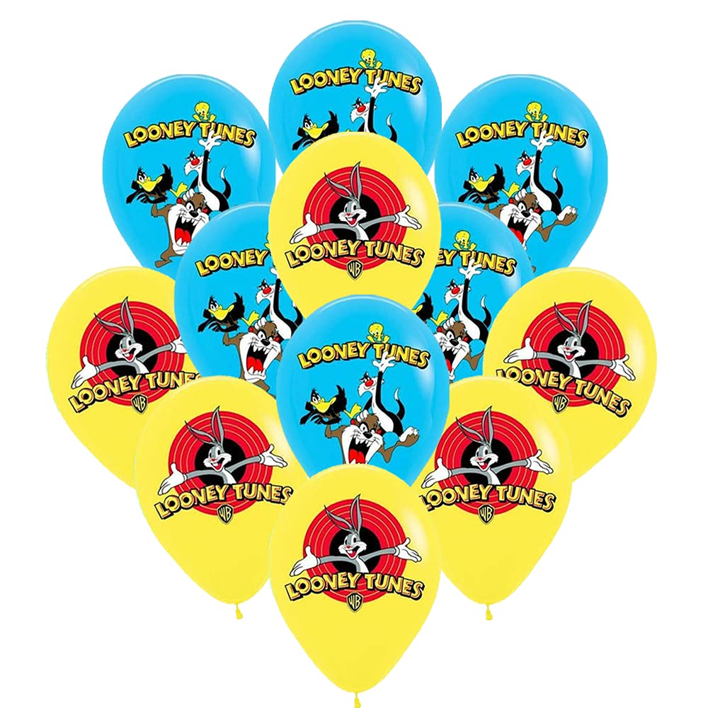 🥳 24PC LOONEY TUNES TOONS BUGS BUNNY PARTY BALLOONS BALLOON DANCE VIDEO GAME MUSIC PARTY SUPPLIES DECORATIONS THEME IDEA CELEBRATION HAPPY BIRTHDAY