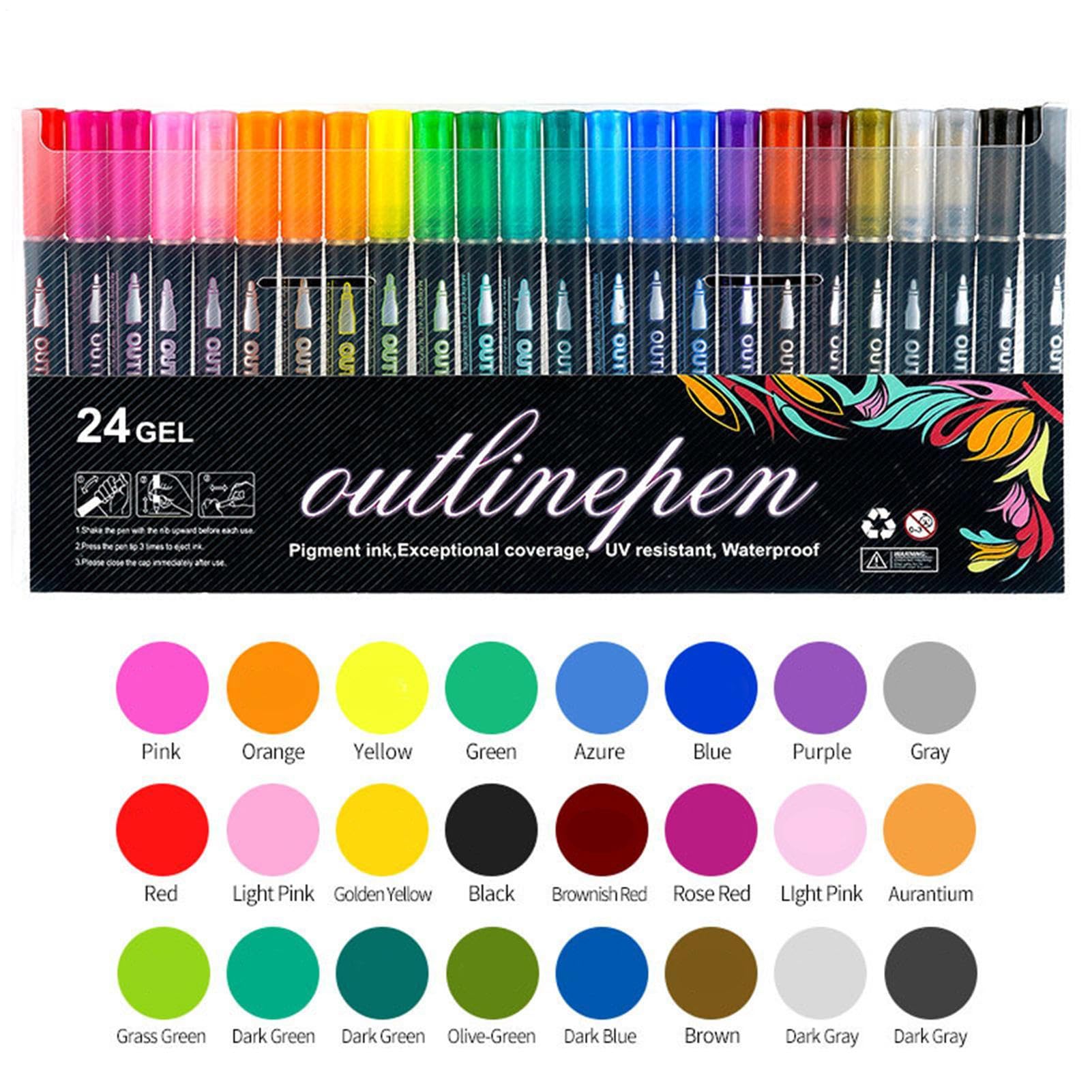 Kunst-Marker-Stifte – Permanente Farbstifte, Marker, lebendige