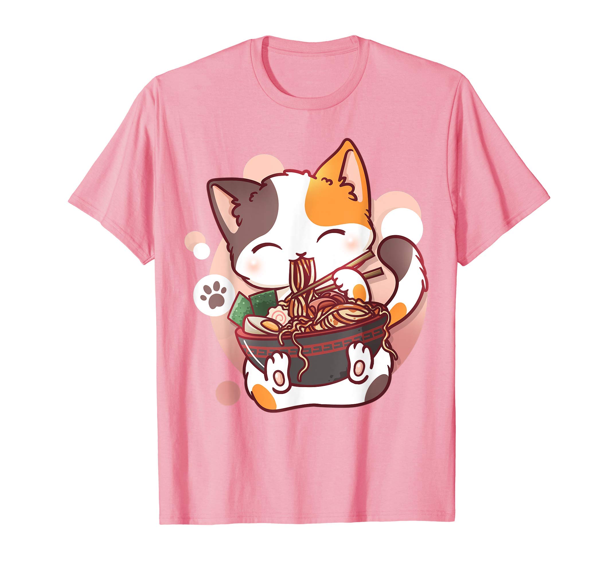 Ramen Cat Anime Bowl Kawaii Neko Japanese T-ShirtOEKO-TEX STANDARD 100