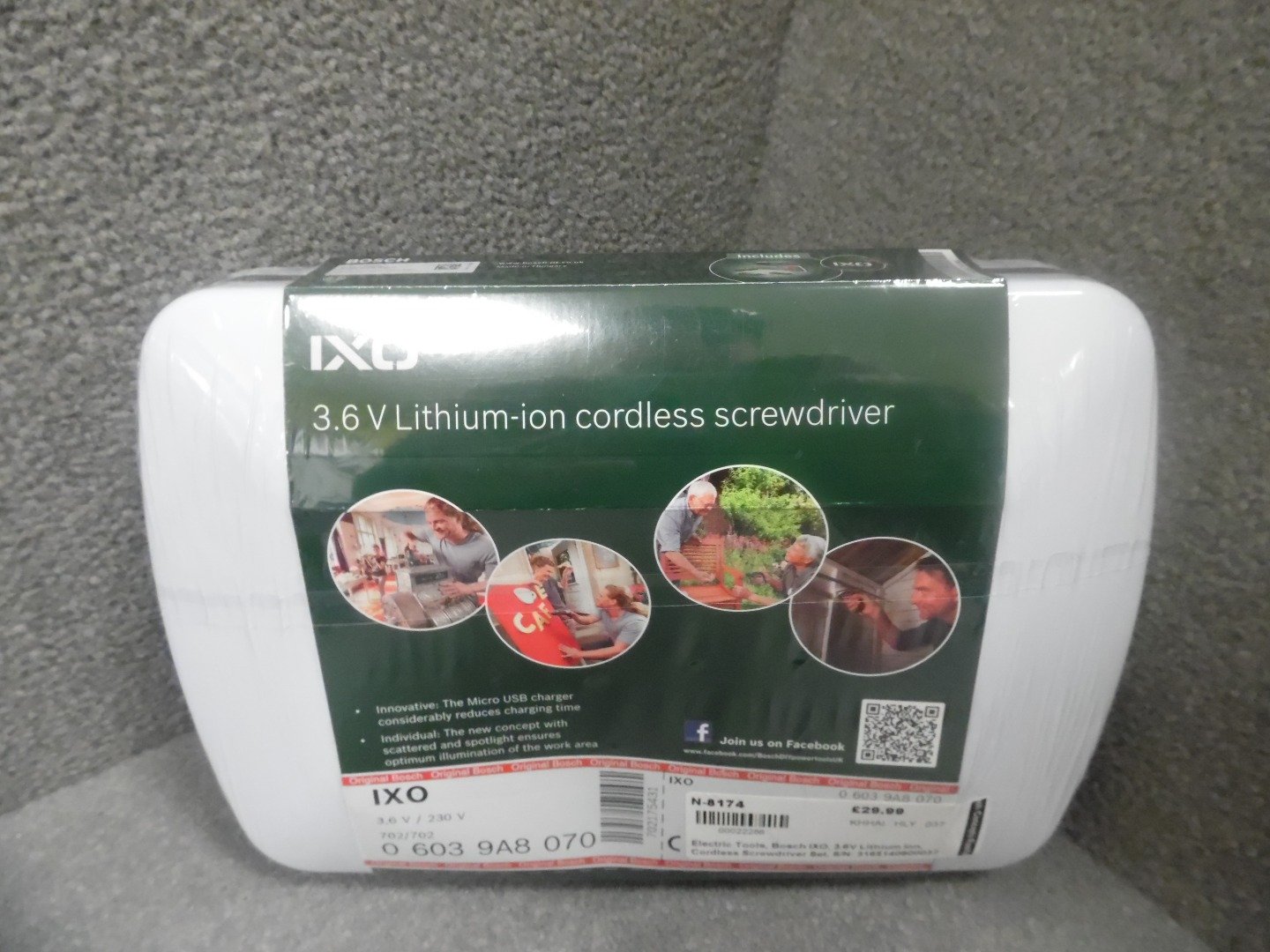 Bosch IXO Cordless Screwdriver with 