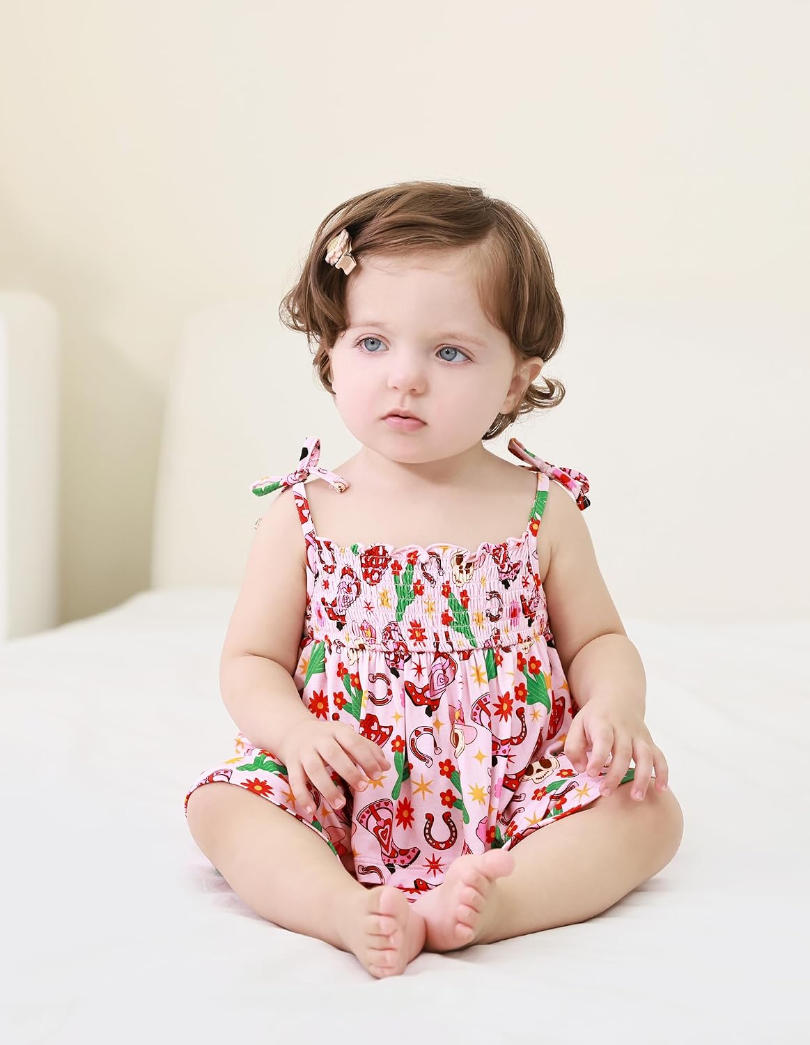 Baby Girl Bodysuit Soft Jumpsuit Sleeveless Bodysuits Dress Viscose from Bamboo Romper for Infant 3-24 Months