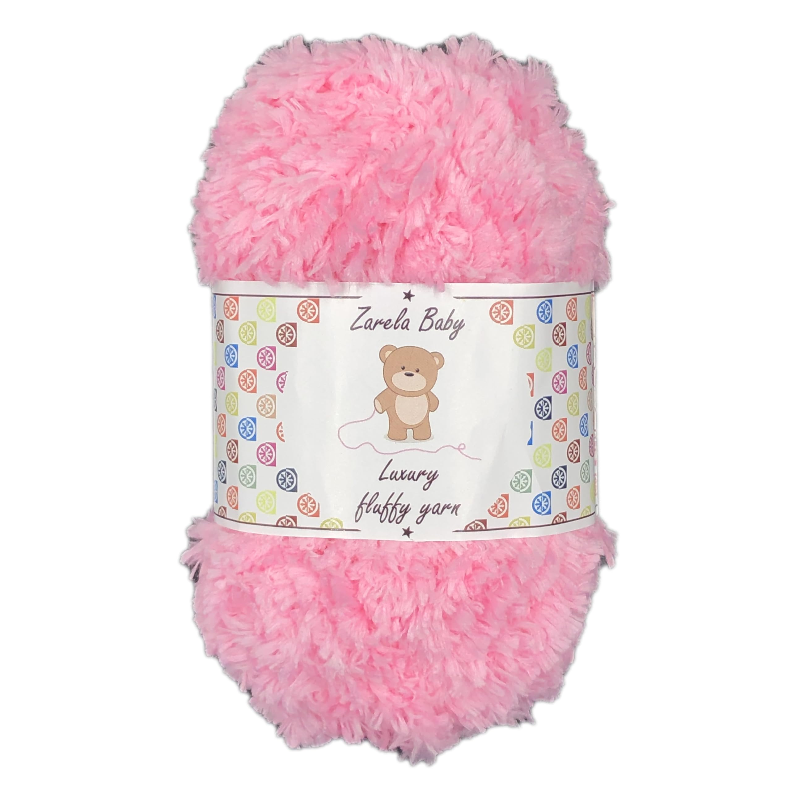 Zarela Baby Luxury Fluffy Yarn Wool 50g (03 Pink)