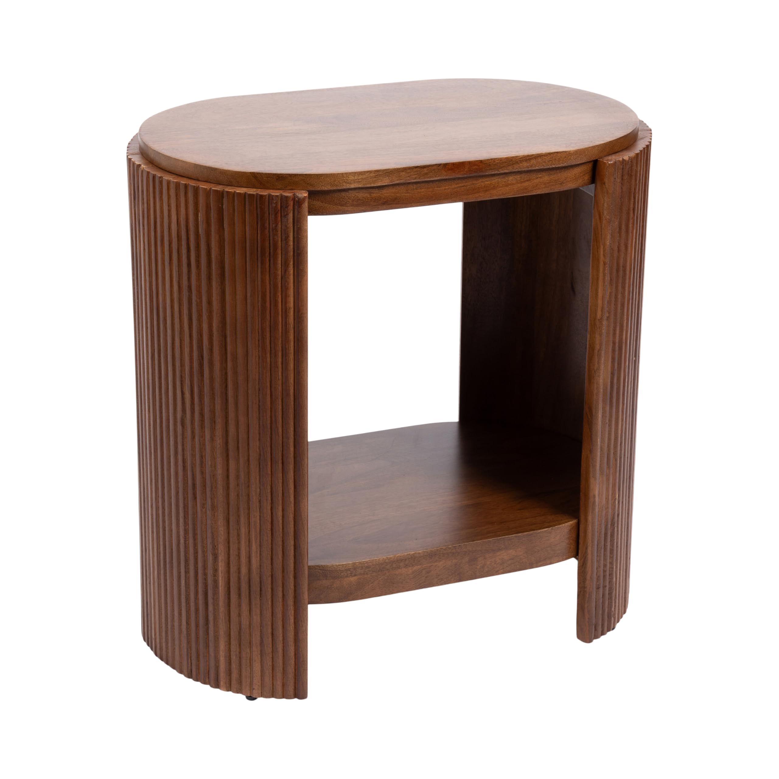 Amazon.com: Kate and Laurel Cakora Modern Capsule Ribbed Mango