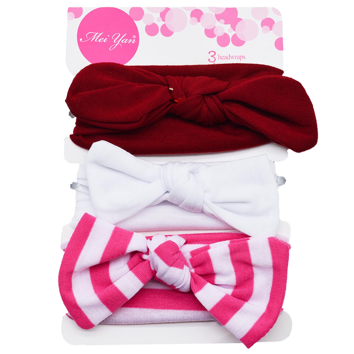 SYGA 3 Pcs Children's Hairband Elastic Headband Suit Baby Girls Headdress Hair Accessories-image-35