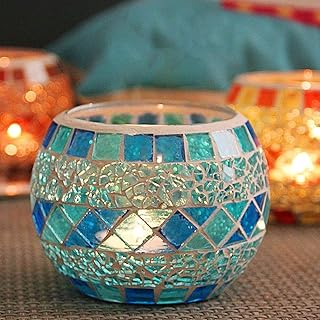 25 Candle Stick Decor Ideas That Instantly Add Warmth 40 Votive Candle Holder Tea Lights - Glass Candle Holders, Mosaic Tealight ...