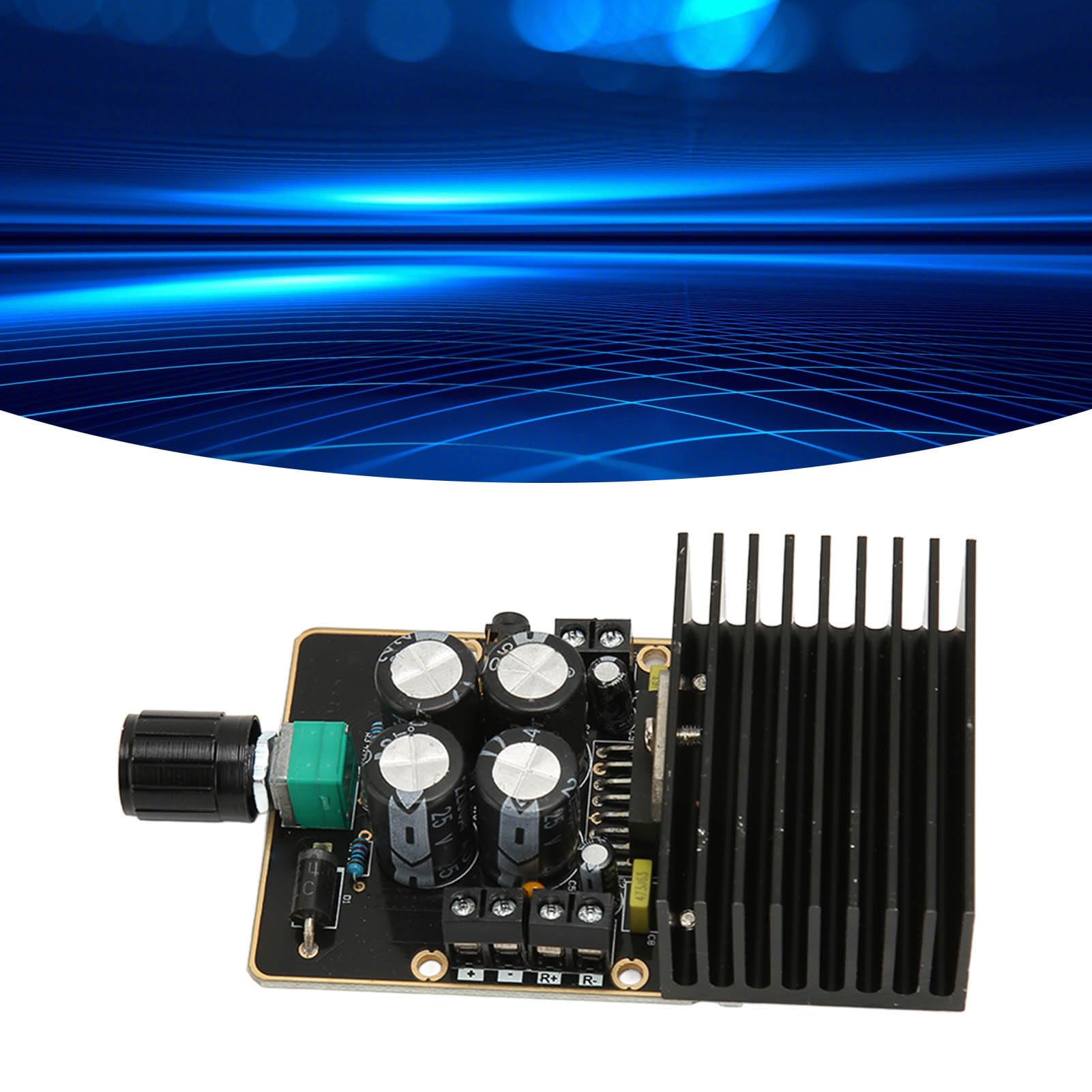 Denash TDA7377 Digital Power Wzmacniacz TDA7377 z ochroną Głośników DIY, Idealny dla Odtwarzaczy Dźwiękowych, Czarny/złoty