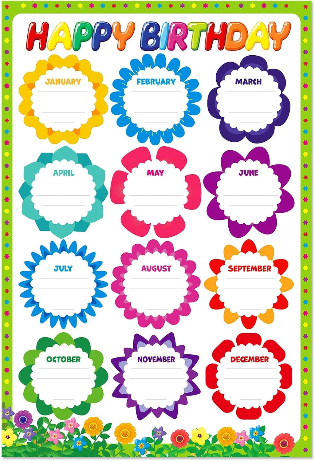 amazon-com-nvtbibi-store-floral-happy-birthday-poster-for-classroom-colorful-birthday-calendar-chart-office-products