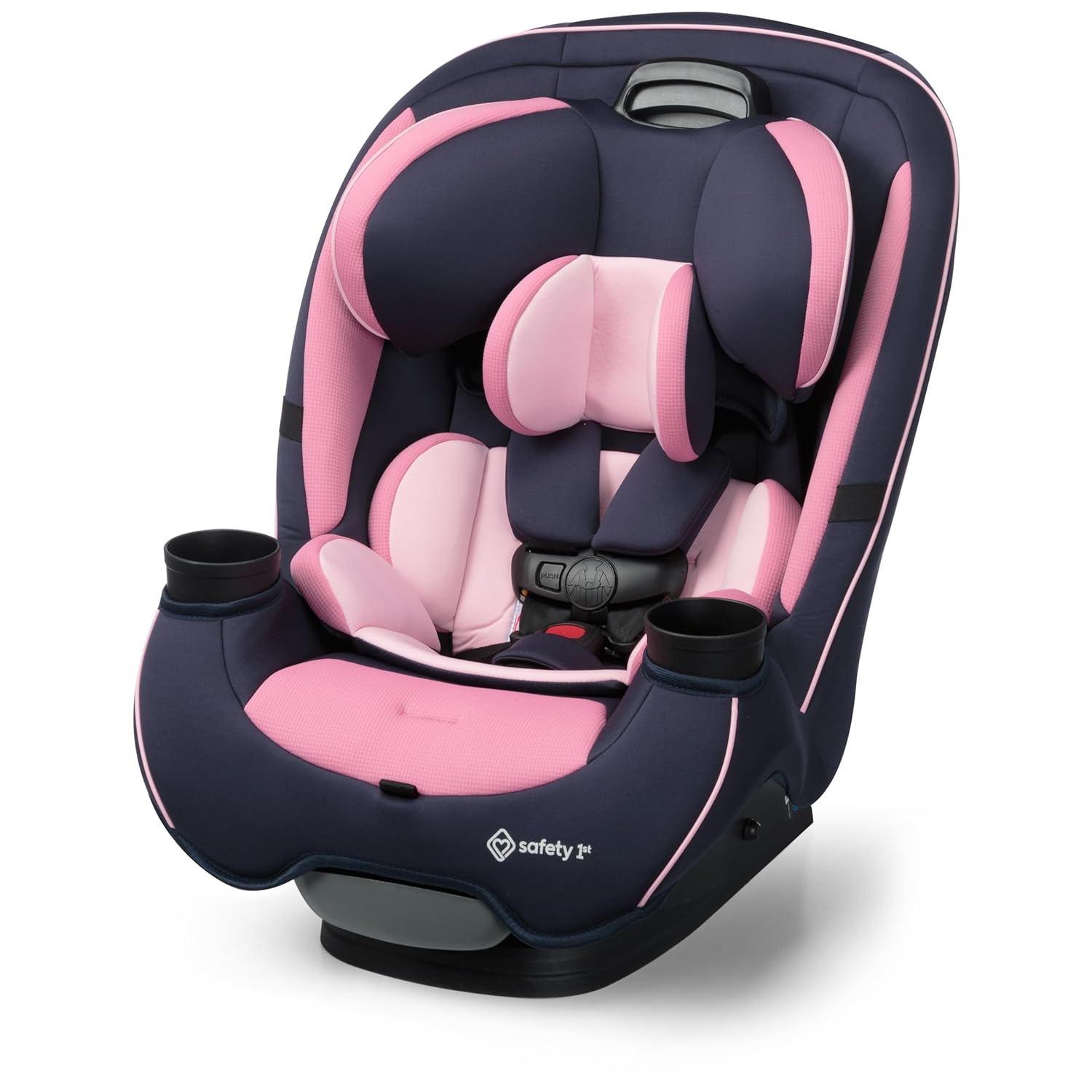 Safety 1st Grow and Go All-in-One Slim Convertible Car Seat, Rear Facing, 5-40 lbs, Forward Facing (30–65 lbs), High Back Booster Seat 40-100 pounds, Vineyard Girl Vineyard Girl Original