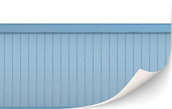 3 hojas de revestimiento de pared autoadhesivo para casa de muñecas escala 1:12 (cabaña brillante) - 5