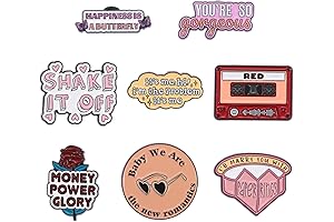 Taylor Swift Lyric Pins: Velvet Bag