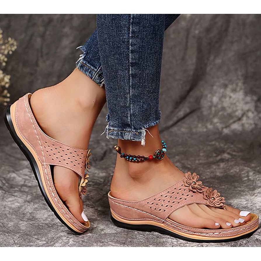 【SCENERITY】Arch sandal Amazon.com: HHZYT Women's Sandals Comfortable Flip Flops