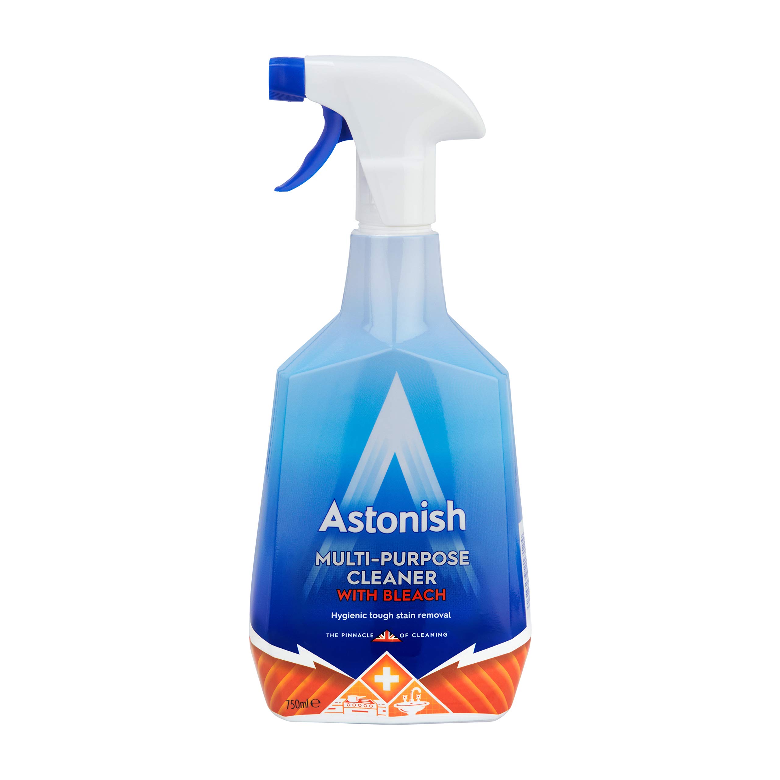 Astonish 4Pc 750Ml Multi Surface Spray Bleach Power Furniture Window Kitchen Cleaner