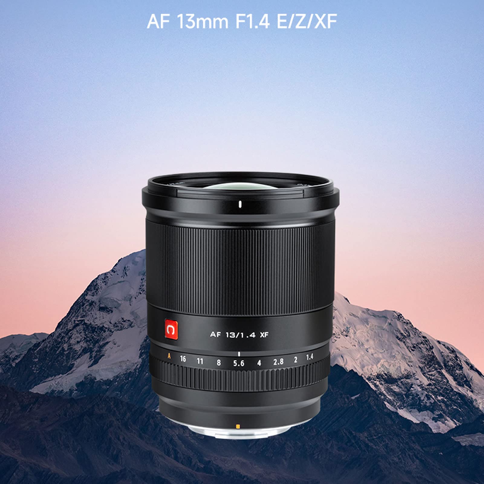 VBESTLIFE Obiettivo a Focale Fissa Ultra Grandangolare da 13 Mm F1.4 per